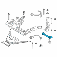OEM 2020 BMW M8 Gran Coupe WISHBONE, BOTTOM, WITH RUBBE Diagram - 31-10-8-096-241