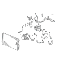 OEM Buick Park Avenue Service Valve Diagram - 25613357