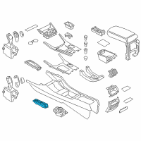 OEM 2017 BMW X3 Repair Kit, Oper.Facility, Centre Console Diagram - 61-31-9-267-892