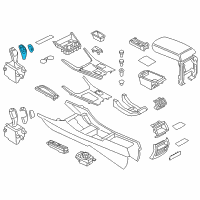 OEM 2016 BMW 328i Repair Kit For Gear Selector Switch Cover Diagram - 61-31-9-252-139