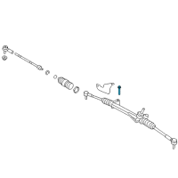 OEM 2009 Ford Escape Gear Assembly Bolt Diagram - -W712338-S439