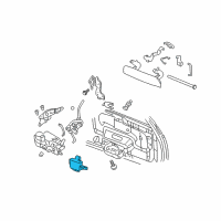 OEM 2007 Chevrolet Trailblazer Rear Body Control Module Assembly Diagram - 25846782
