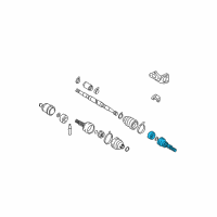 OEM 2003 Nissan Maxima Joint Assy-Outer Diagram - 39211-2Y070