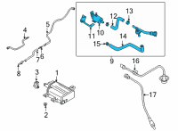 OEM 2021 Hyundai Santa Fe PCSV & BRKT ASSY Diagram - 28900-2S220