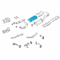 OEM 2006 Ford E-150 Shield Diagram - 4C2Z-5G221-DA