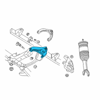 OEM 2019 Ram 1500 Classic Suspension Control Arm Front Diagram - 4877158AH