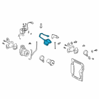 OEM 2002 Pontiac Aztek Sensor Asm, Auto Level Control Diagram - 22189819