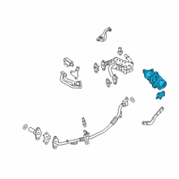 OEM Ford Ranger EGR Valve Diagram - LB5Z-9D475-B