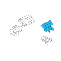 OEM 2012 Chevrolet Colorado Front Mount Diagram - 15931530