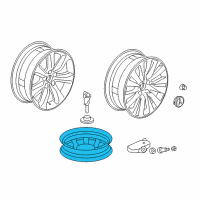 OEM Acura RLX Disk, Wheel (17X4T) (Topy) Diagram - 42700-TK4-A51