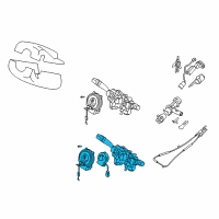 OEM Kia Amanti Switch Assembly-Multifunction Diagram - 934003F800