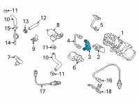 OEM Hyundai Canister Close Valve Diagram - 31430-B1500