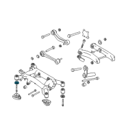 OEM BMW 530i Stopper, Front Diagram - 33-31-1-093-099