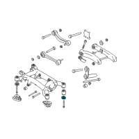 OEM BMW 540i Stopper Diagram - 33-31-1-093-936