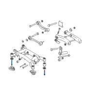 OEM BMW M5 Hex Bolt With Washer Diagram - 33-32-1-093-123