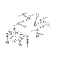 OEM 2002 BMW 530i Rubber Mounting Diagram - 33-31-1-091-422