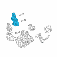 OEM 2015 Ram 1500 INSULATOR-Engine Mount Diagram - 68044126AC