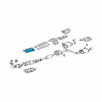 OEM Acura TSX Cover (Upper) Diagram - 18182-RAA-A01