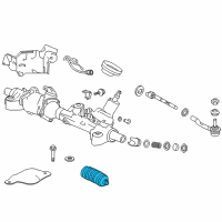 OEM 2020 Acura TLX Dust Seal Set Diagram - 53429-T2B-A01