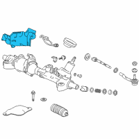 OEM 2015 Honda Accord Plate, Power Steering Ht/Baf Diagram - 53692-T2B-A00