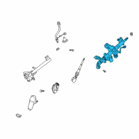 OEM 2000 Nissan Quest Column Assy-Steering Diagram - 48805-7B000