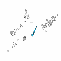 OEM Nissan Quest Joint Assembly-Steering, Lower Diagram - 48080-7B000