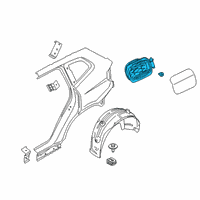 OEM BMW Cover Pot Diagram - 51-17-7-414-473