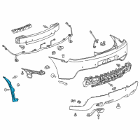 OEM Chevrolet Splash Shield Diagram - 22829497