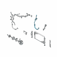 OEM 2015 Kia Sorento Discharge Hose Diagram - 977621U800