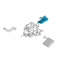 OEM 2002 Dodge Stratus Core-Heater Diagram - MR500466