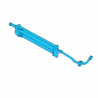 OEM Mercury Cooler Diagram - 5F2Z-3D746-A