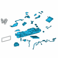 OEM Blower Assembly, Air CONCONDITIONER Diagram - 87030-50151