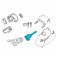 OEM Toyota C-HR Wiper Switch Diagram - 84652-F4070