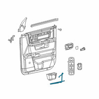 OEM Ram 2500 Map Pocket Diagram - 68367047AB