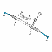 OEM 2015 Ram ProMaster 1500 Tie Rod E-Outer Diagram - 68364925AA