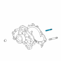 OEM Water Pump Assembly Bolt Diagram - 90116-06144