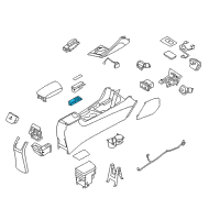 OEM 2018 Kia Niro Switch Assembly-Console Diagram - 93310G5030