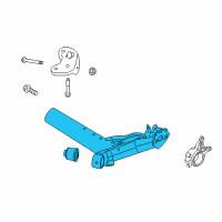 OEM 2017 Ford Fiesta Axle Beam Diagram - C1BZ-5035-A