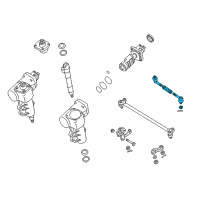 OEM 2000 Nissan Frontier Rod Kit-Tie, RH Diagram - D8510-VK90A