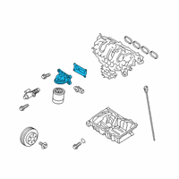 OEM Lincoln Corsair Adapter Diagram - K2GZ-6881-C