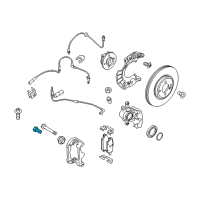 OEM 2011 BMW X3 Hex Bolt Diagram - 34-11-6-768-190