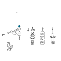 OEM 2005 Honda Odyssey Arm, Right Front (Lower) Diagram - 51393-SHJ-A01