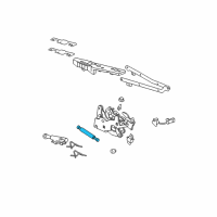 OEM 2006 Pontiac G6 Strut Asm-Rear Compartment Lid Diagram - 15946803