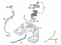 OEM BMW X5 TENSION STRAP Diagram - 16-11-7-468-279