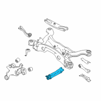 OEM Infiniti QX30 Rear Right Suspension Arm Assembly Diagram - 55501-5DA0A