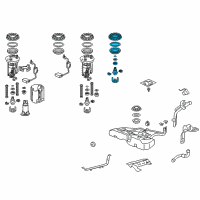 OEM 2020 Acura RLX Regulator Set, Pressure Diagram - 17052-TY2-A00
