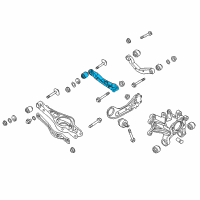 OEM 2019 Hyundai Sonata Arm Assembly-Rear Assist, RH Diagram - 55260-D4700