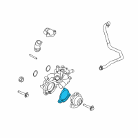 OEM Mercury Gasket Diagram - 9L8Z-8507-A