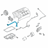 OEM 2021 Ford F-250 Super Duty Oil Pick-Up Diagram - AL3Z-6622-A