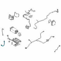 OEM 2014 Ford Special Service Police Sedan Lower Oxygen Sensor Diagram - BB5Z-9G444-A